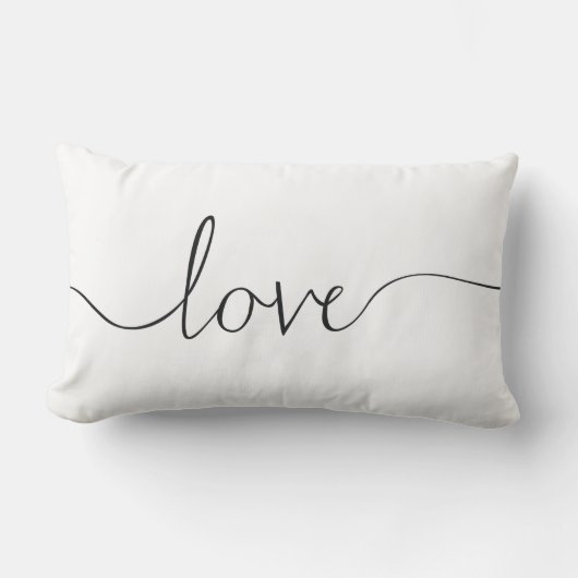 愛 ランバークッション (正面)