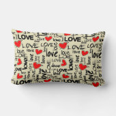 愛 ランバークッション (裏面)