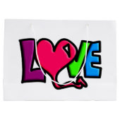 愛 ラージペーパーバッグ (裏面)