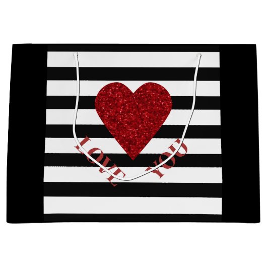 愛 ラージペーパーバッグ (正面)