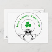 愛、ロイヤリティ、友情のカダ ポストカード (正面/裏面)