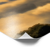 愛&ロマンスシティオブパリエッフェルタワーフランス フォトプリント            (角)