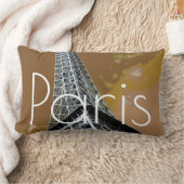 愛&ロマンスシティオブパリエッフェルタワーフランス ランバークッション (ブランケット)