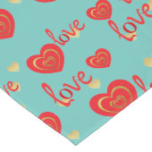 愛 ロングテーブルランナー (コーナー)