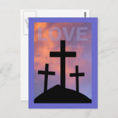 愛 – ローマ5:8 ポストカード (正面/裏面)