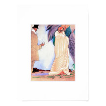 愛.ヴィンテージアールデコプリント