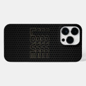 愛 – ヴィンテージ版 iPhoneケース (裏面横)