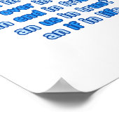 愛、人生、友情についての引用文。 ポスター (角)