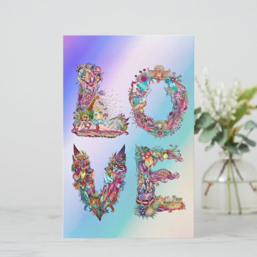 愛 便箋 (スタンド正面)