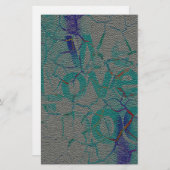 愛 便箋 (正面/裏面)