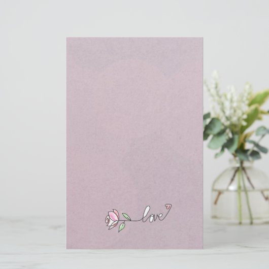 愛 便箋 (スタンド正面)