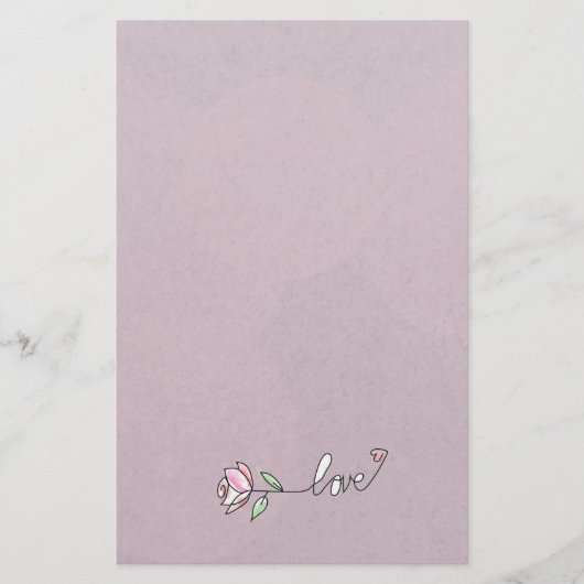 愛 便箋 (正面)