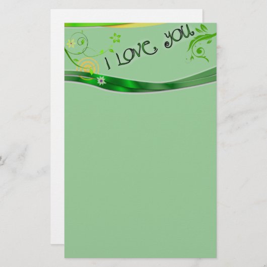 愛 便箋 (正面/裏面)