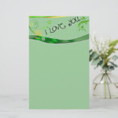 愛 便箋 (スタンド正面)