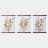 愛・信仰・希望 吊り下げ型タペストリー (トリプル)