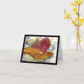 愛、光、喜びと希望 カード (黄色い花)