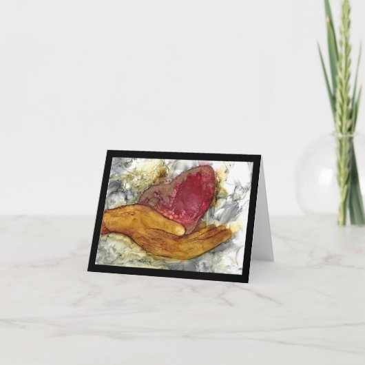 愛、光、喜びと希望 カード (正面)