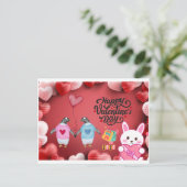 愛・友情・ロマンスにぴったり シーズンポストカード (スタンド正面)