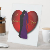 愛 台座サイン (インサイチュ)