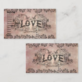 愛 名刺 (正面/裏面)