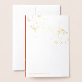 愛、喜びと平和 箔カード (裏面封筒付き)