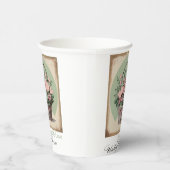 愛、地球に優しヴィンテージチャーム 紙コップ (右)