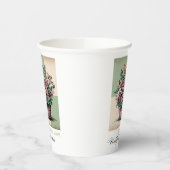 愛、地球に優しヴィンテージチャーム 紙コップ (左)