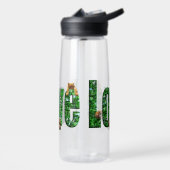 愛=子猫、 ウォーターボトル (左面)