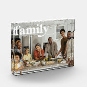 愛 |家族の写真 フォトブロック (左)