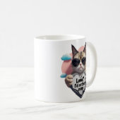 愛?寝ます コーヒーマグカップ (正面右)
