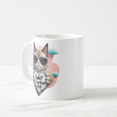 愛?寝ます コーヒーマグカップ (正面左)