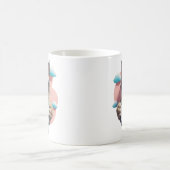 愛?寝ます コーヒーマグカップ (中央)