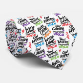 「愛」小さい繰り返しのとネクタイ ネクタイ (ロール)