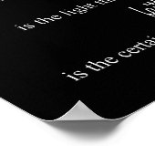 愛、希望、平和、信仰 ポスター (角)