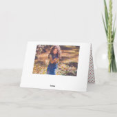 愛 + 平和モダンでミニマルな5写真の休日 シーズンカード (裏面)