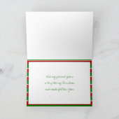 愛、平和、喜びの休日カード シーズンカード (内部)