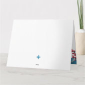 愛、平和、喜び：クリスマス賛美の カード (裏面)