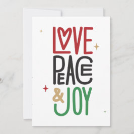 愛、平和、喜び シーズンカード