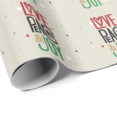 愛、平和、喜び ラッピングペーパー (ロールコーナー)