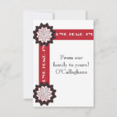 愛、平和、喜びIV 招待状 (裏面)