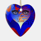 愛・平和・統一_ セラミックオーナメント (右)