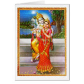 愛、平和n繁栄のためのRadha KRISHNA (正面)