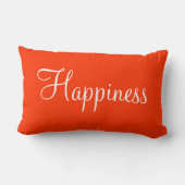 愛、幸せ、甘い夢の装飾ベッドルームA ランバークッション (裏面)