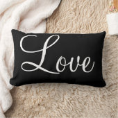 愛、幸せ、甘い夢の装飾ベッドルームA ランバークッション (ブランケット)