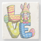 愛、復活祭の装飾 ストーンコースター (正面)