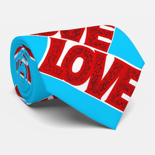 愛、愛、愛 ネクタイ (ロール)