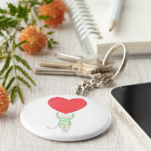 愛、愛、愛、愛 キーホルダー (側面)