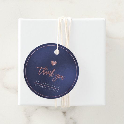 愛+感謝してい、バラフェイク金ゴールド+虹色ネイビー フェイバータグ (インサイチュ)