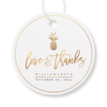 愛+感謝してい、金ゴールドフェイクパイナップル