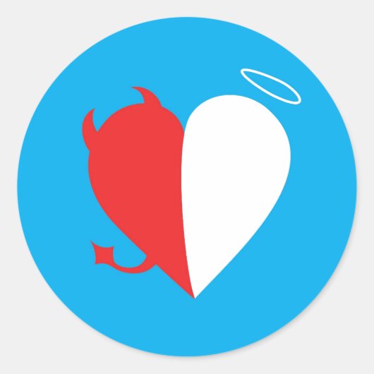 愛/憎悪 ラウンドシール (正面)